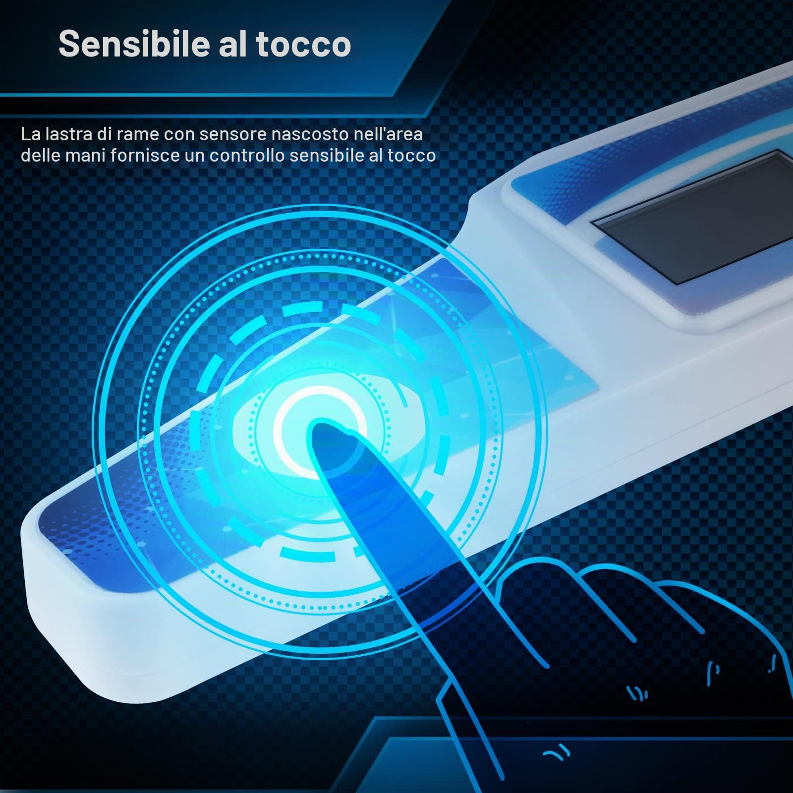 Timer professionale, timer Speed Cup con tappetino, orologio digitale da competizione, per giochi divertenti da competizione (blu (con tappetino))