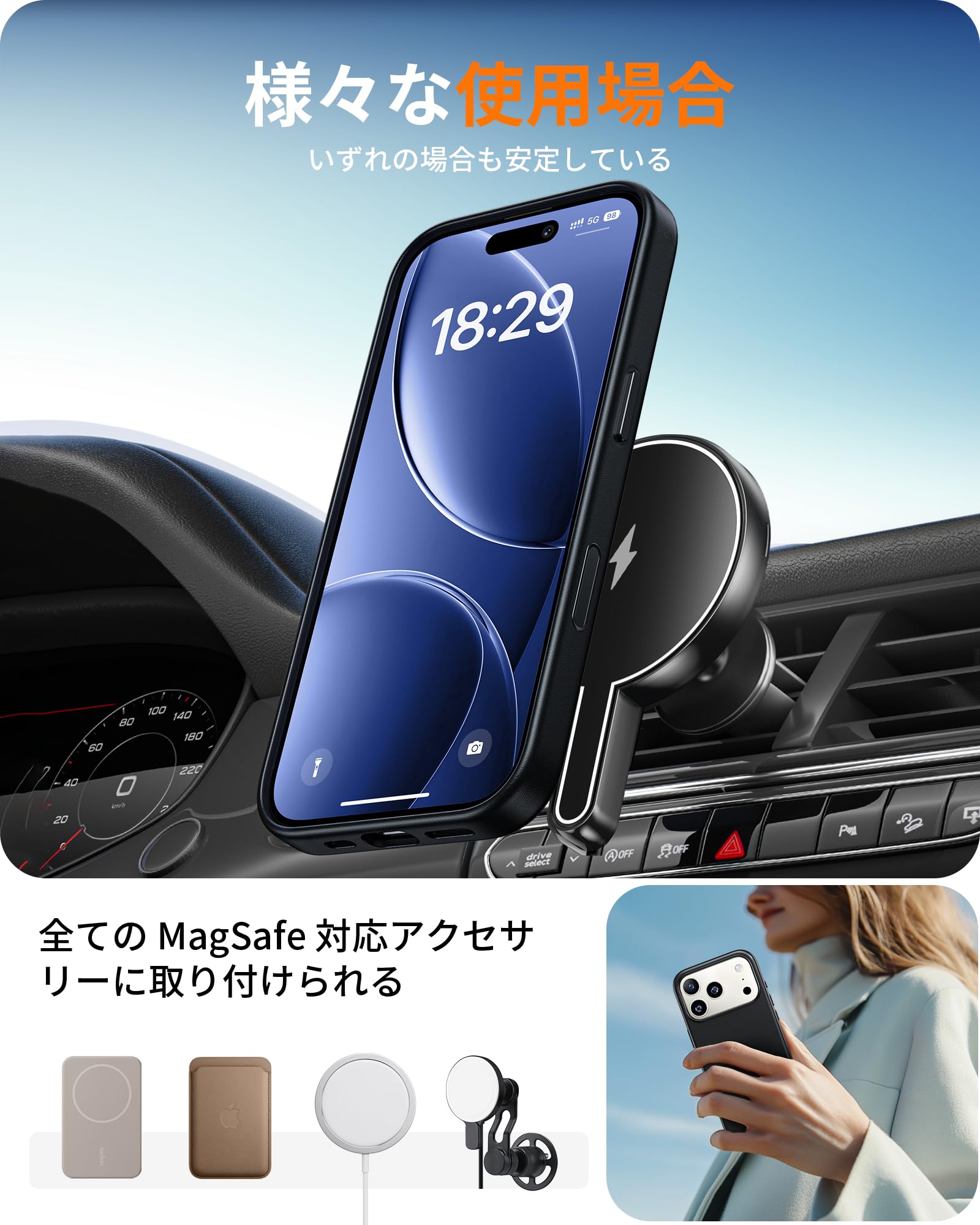 【iPhone17Pro MAX】プレミアムレザーケース MagSafe対応 Amazon.co.jp: NIMASO iPhone 17 Pro Max 用 ケース MagSafe対応