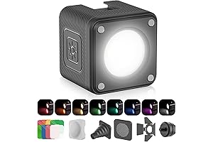 LED Cube Action Camera Video Light