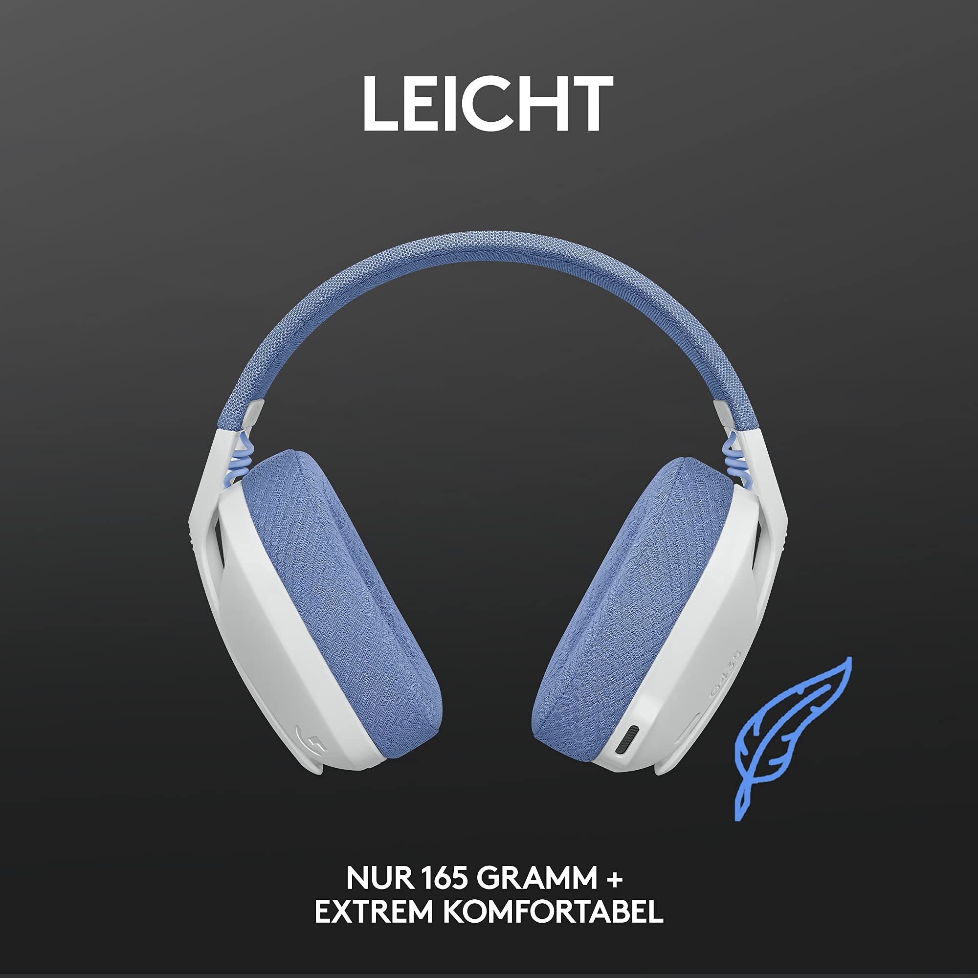 Logitech G435 LIGHTSPEED WRLS G HEADSET WHITE - EMEA : Amazon.ca