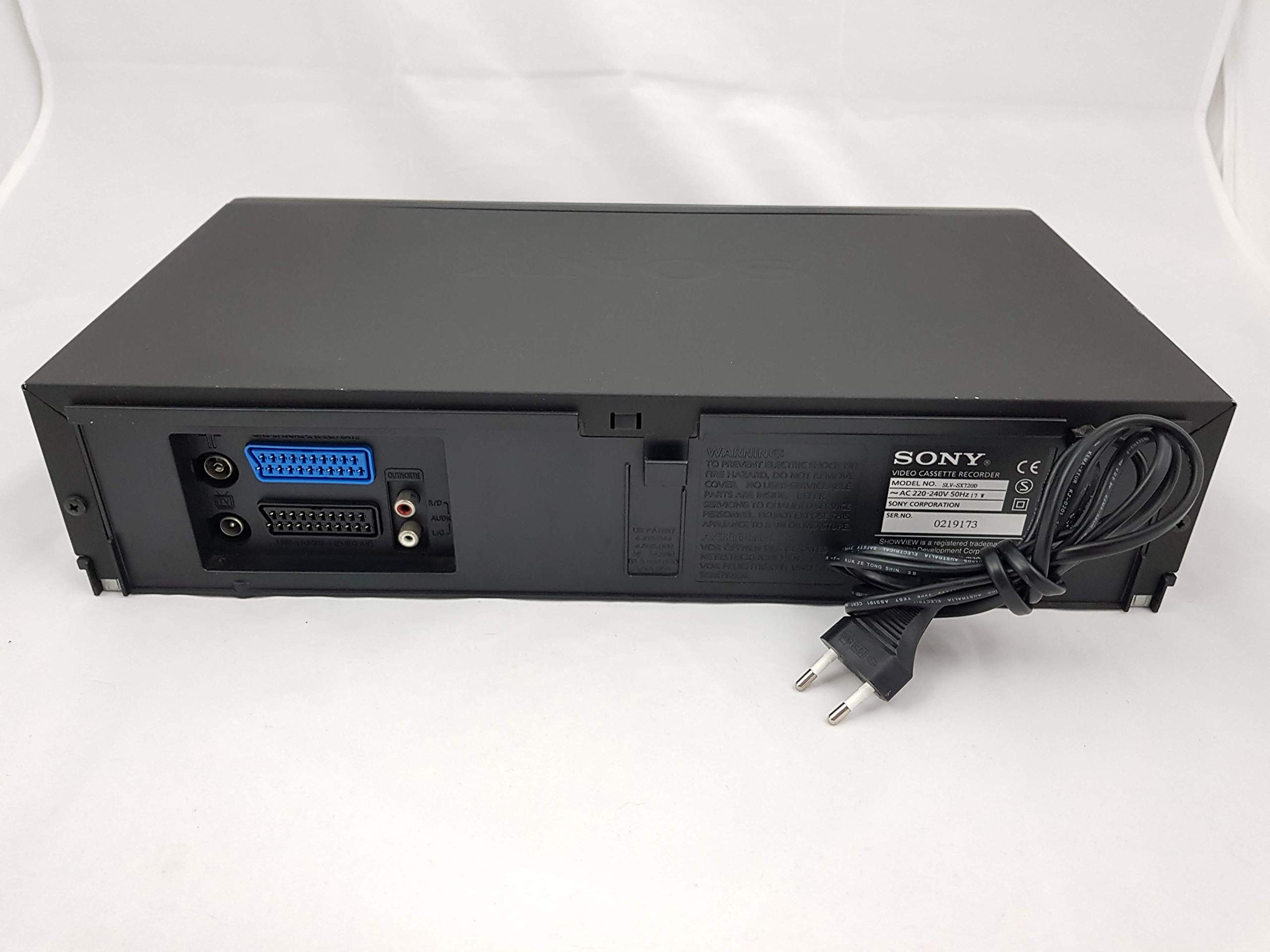 Sony SLV-SX720 Hifi-Videorekorder schwarz