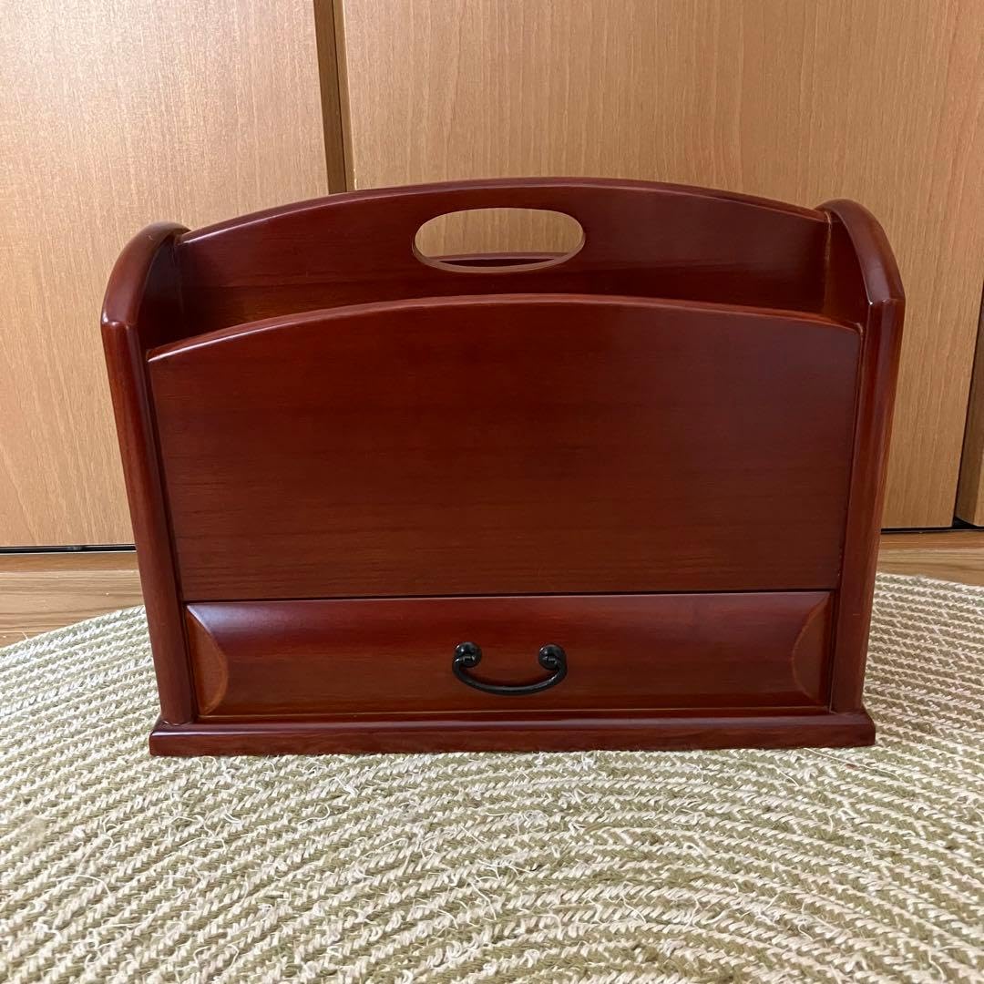 美品 漆塗り 和モダン マガジンラック 木製 光沢仕上げ 260419-1 Amazon.co.jp: 会津塗り 漆塗り 木製マガジンラック｜保管品｜和モダン
