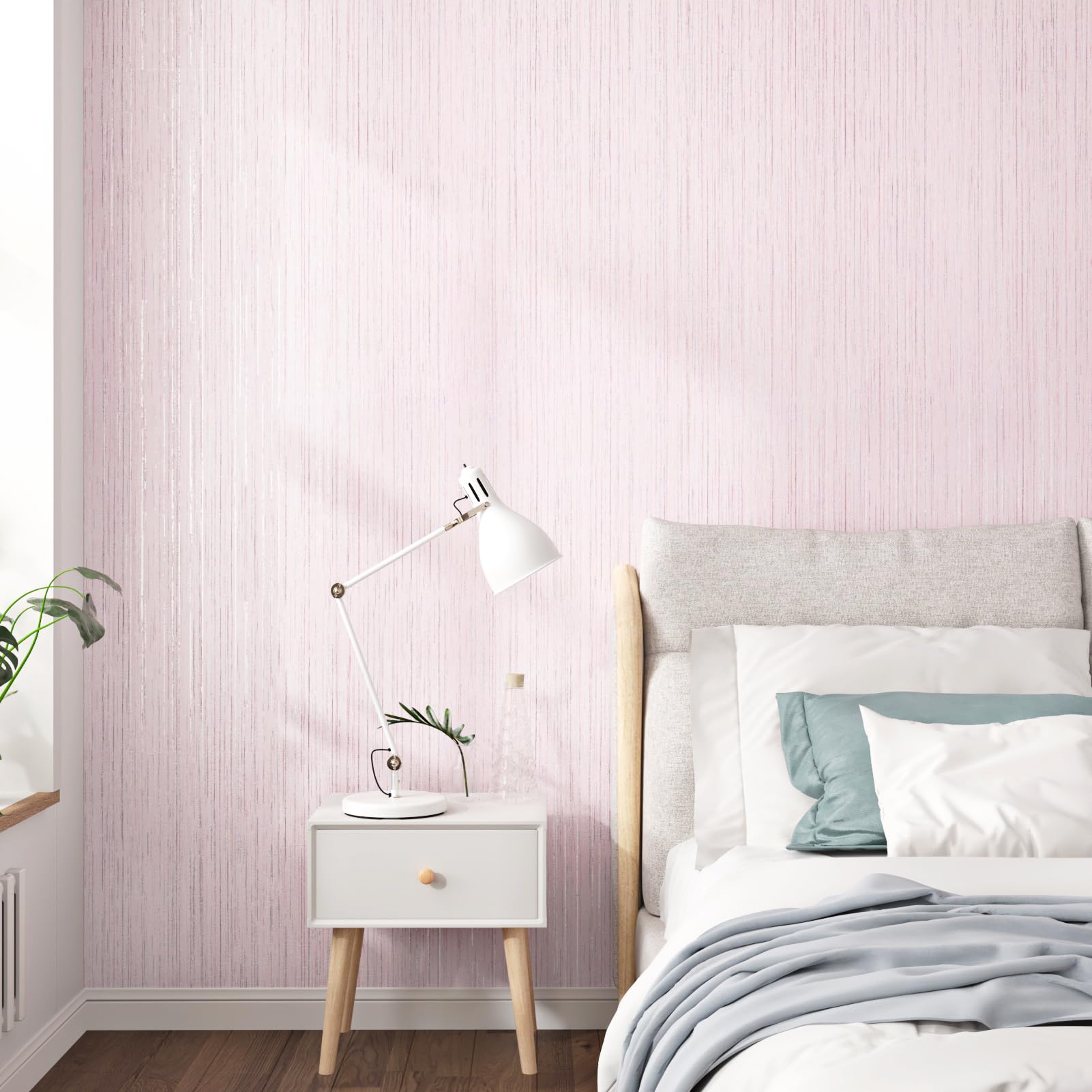 Papier contact rose joli et repositionnable WESTICK pour armoires
