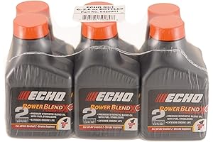 Echo 6450001 Power Blend 1 Gallon Oil Mix 50/1 Ratio 6 Pack