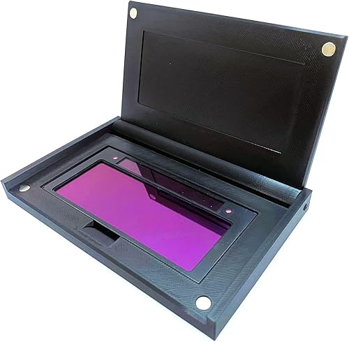 Lens Guard es un estuche de almacenamiento de lentes de soldadura para 2x42x4.25 funciona con lentes normales y lentes de oscurecimiento automático.