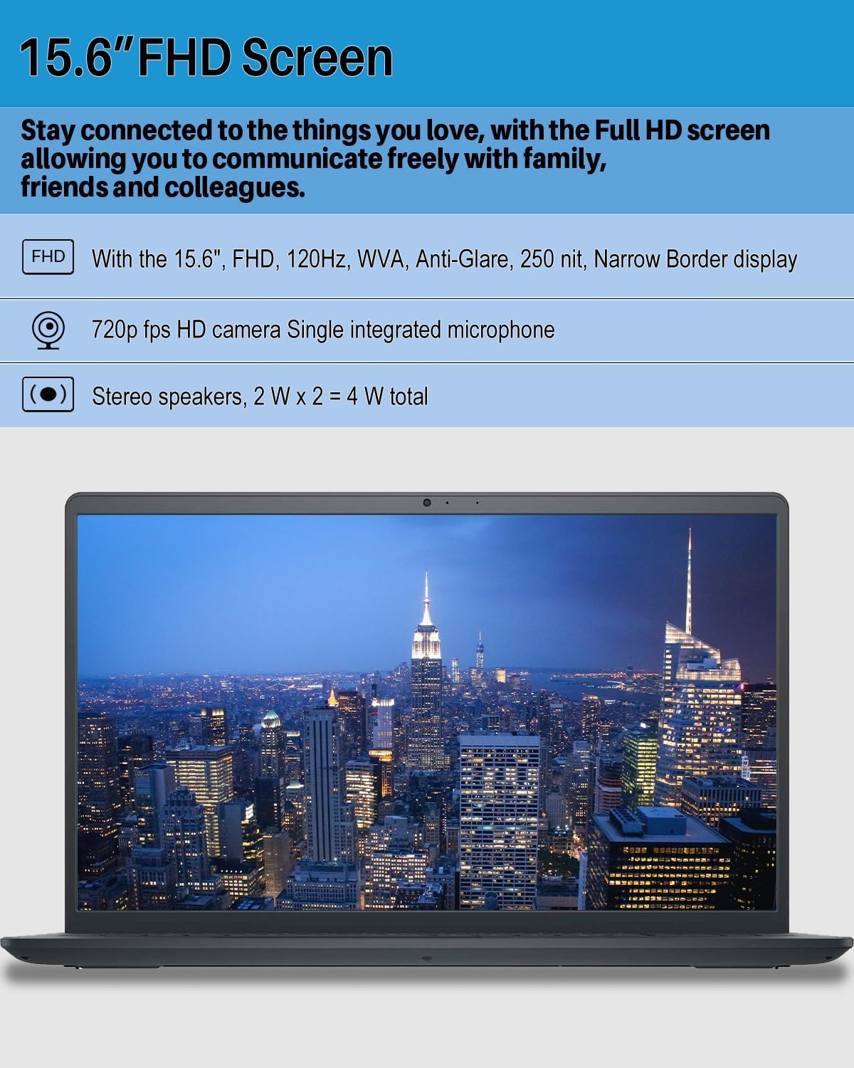 Amazon.com: Dell Inspiron 15 3520 Laptop for Business, with Office