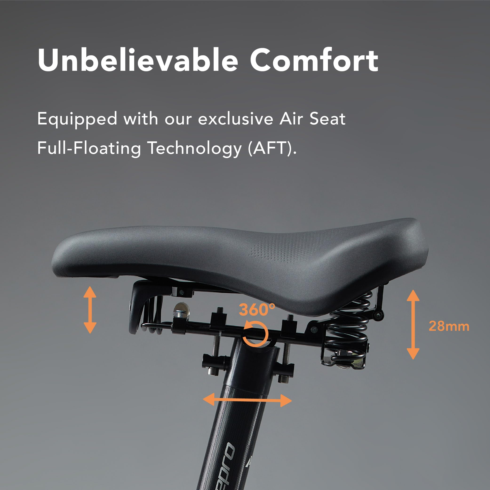 Amazon | Air Seat 1 自転車サドル 大型クッション AFT全浮動