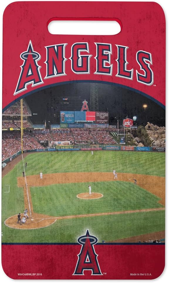 WinCraft MLB Anaheim Angels Stadium Seat CushionKneel Pad, Stadium