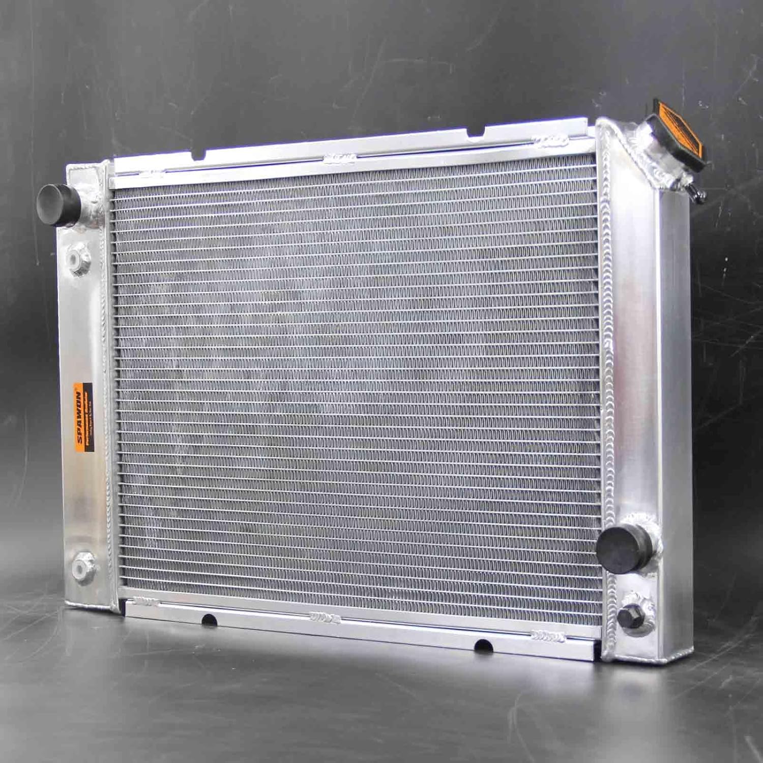3Row Aluminum Radiator For Pontiac Fiero 1984-1988 2.5L L4 2.8L V6 Automatic Transmission CU828