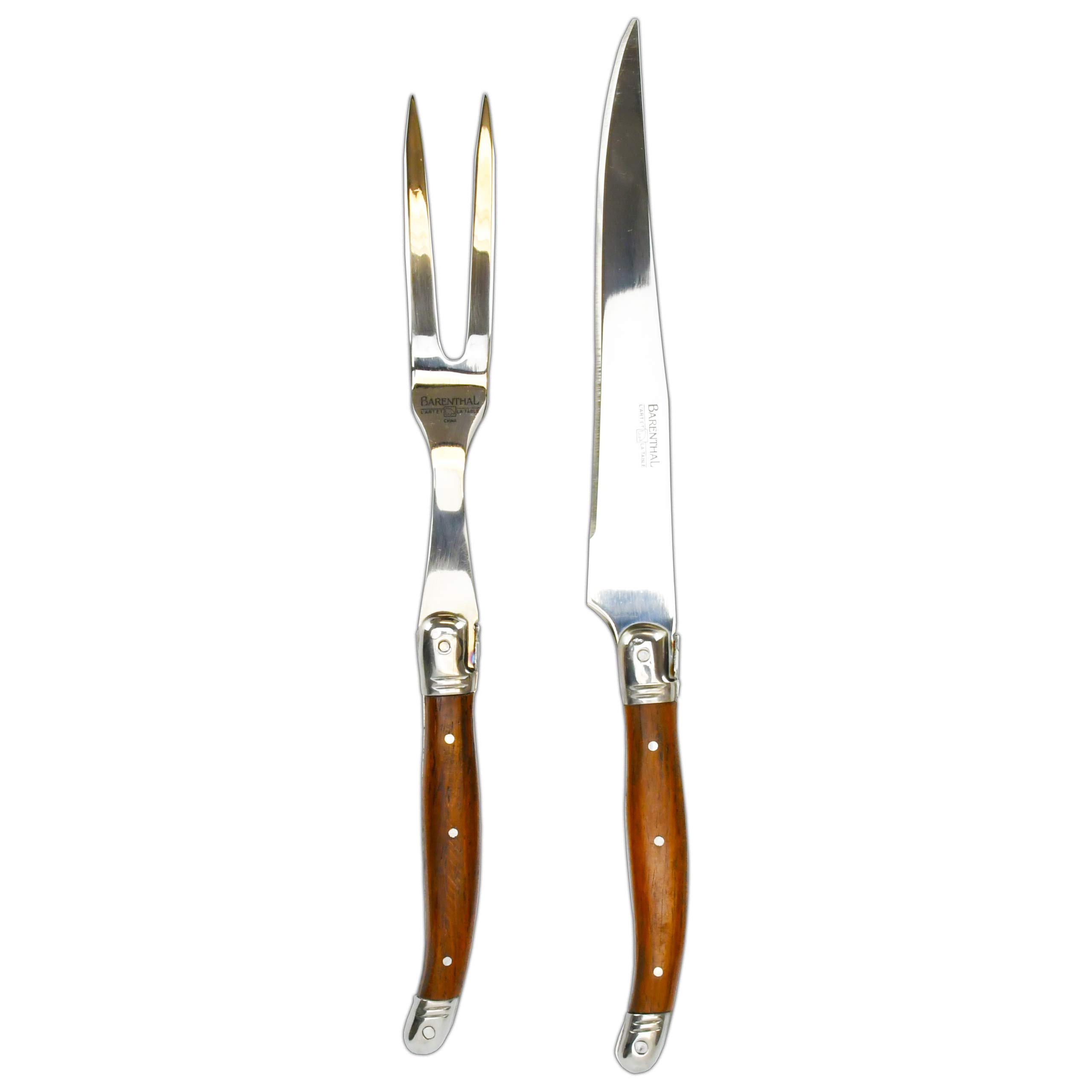 Buy Laguiole Inspired 2pc. 18/10 Stainless Steel Carving Fork and Set