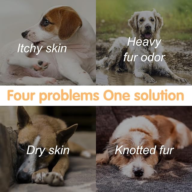 Foto 6 de 7 de Nobleza-Champú para Perros y Gatos de Agua con Citronela Hipoalergénico,Calma Champú Repelente Antipulgas…