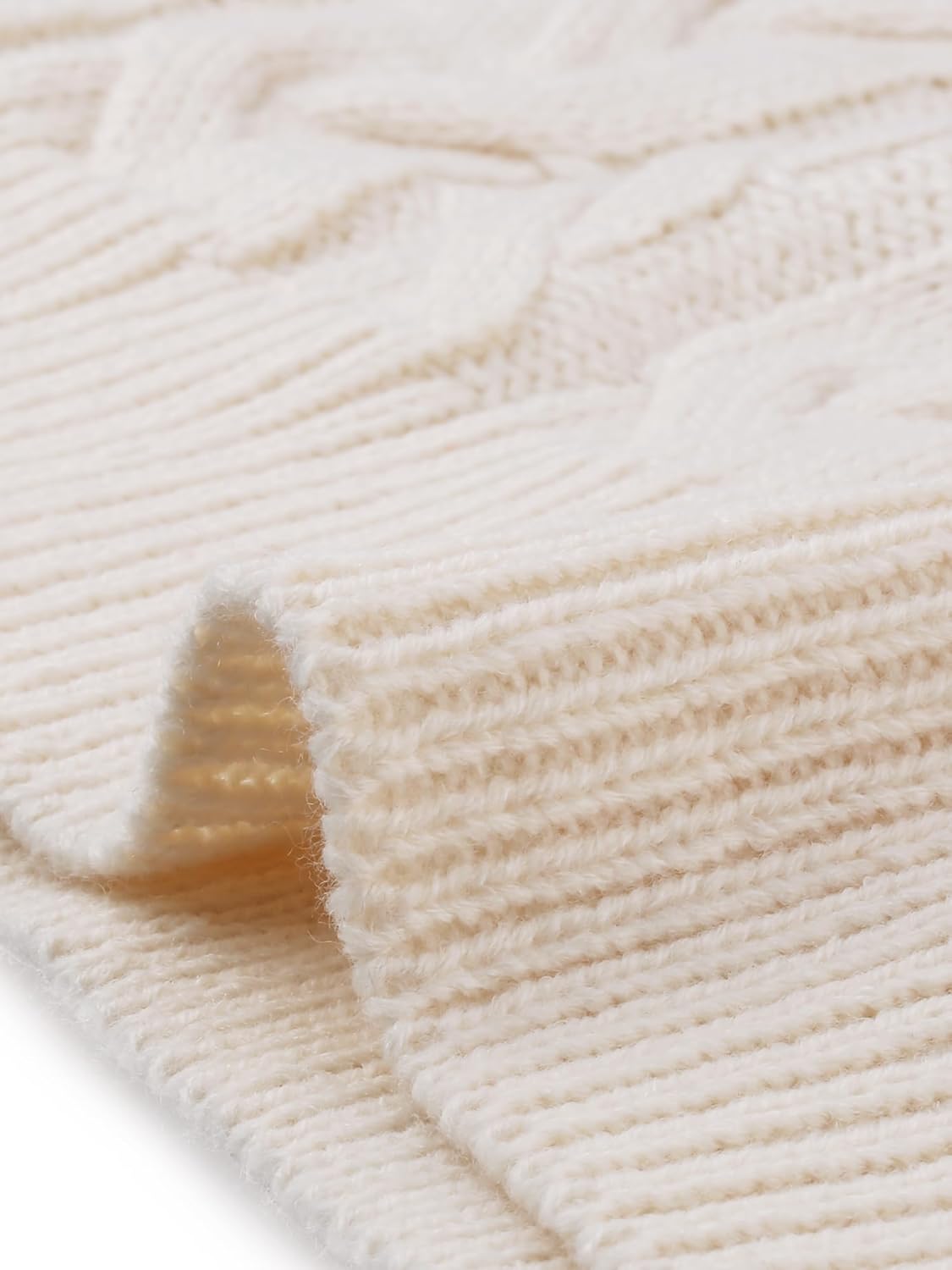 Allegra K Women's Casual Turtleneck Sweaters Mock Neck Twist Sleeveless Vests Knit Pullover Sweater Vest - Image 5