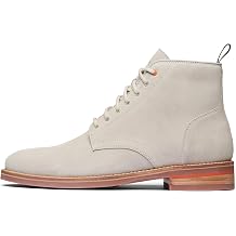 SWIMS Oslo Mens Waterproof Boot, Italian Leather & Suede, Salt-Resistant, Rubber Lugged Outsole