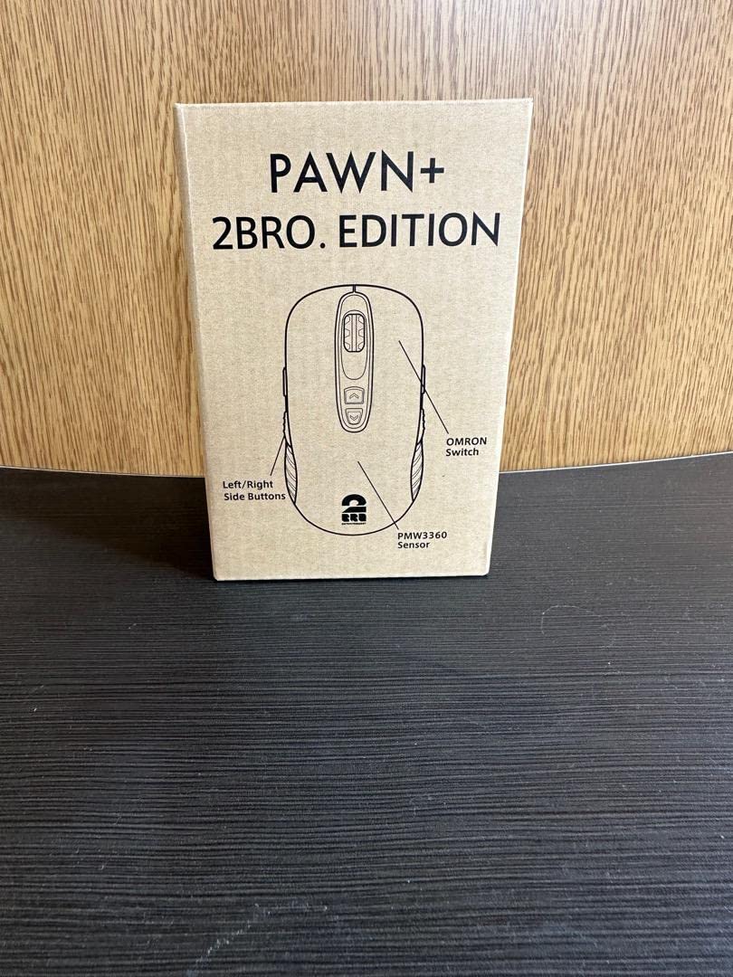 未使用PAWN+ 2BRO. EDITION ゲーミングマウス 本体 PAWN+ 2BRO. Edition|2BRO.STORE - OFFICIAL GOODS SHOP