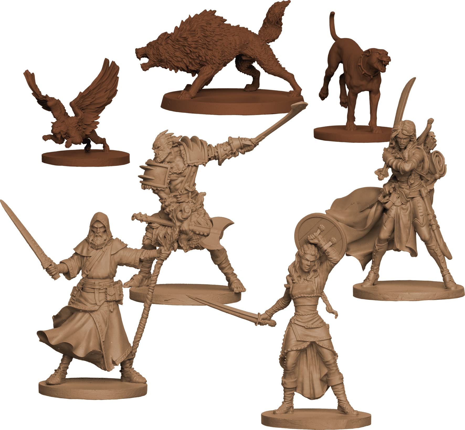 Cmon | Zombicide Black Plague : Friends and Foes | Jeu de société | Jeu de Figurines | A partir de 14 Ans | 1 à 6 Joueurs | 60 Min