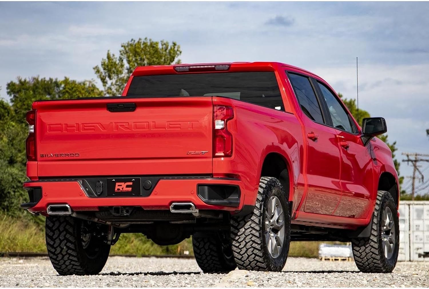 Rough Country 3.5" Lift Kit for 2019-2024 GMC Sierra 1500 2WD/4WD - 22630RED