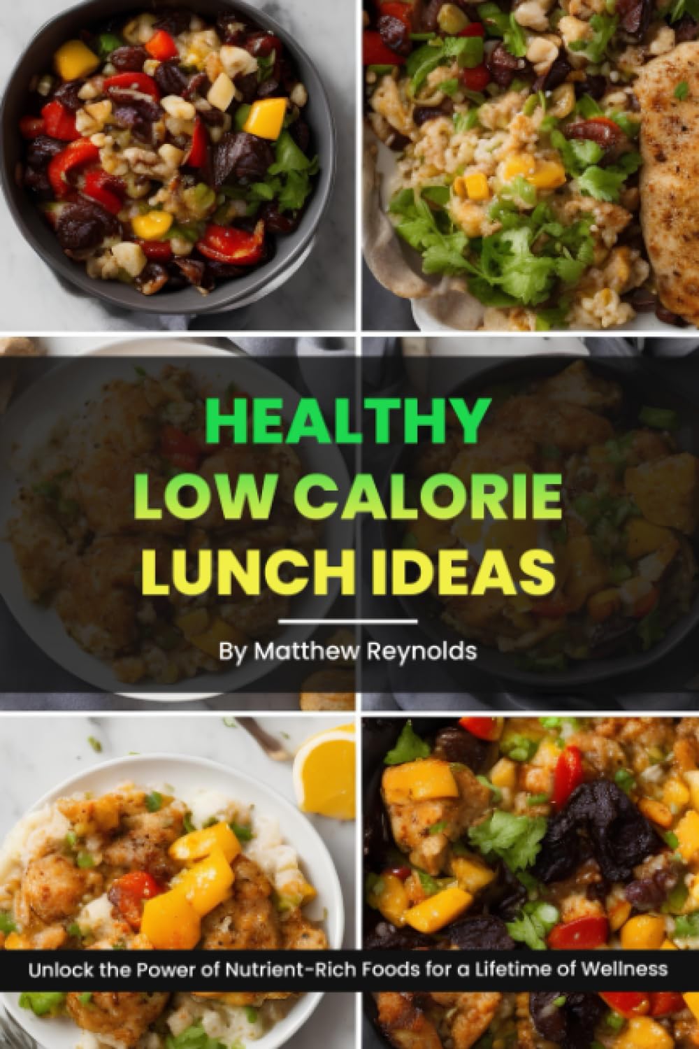 Healthy Low Calorie Lunch Ideas: Easy, simple & delicious recipe cookbook to unlock the power of nutrient-rich foods for a lifetime of wellness