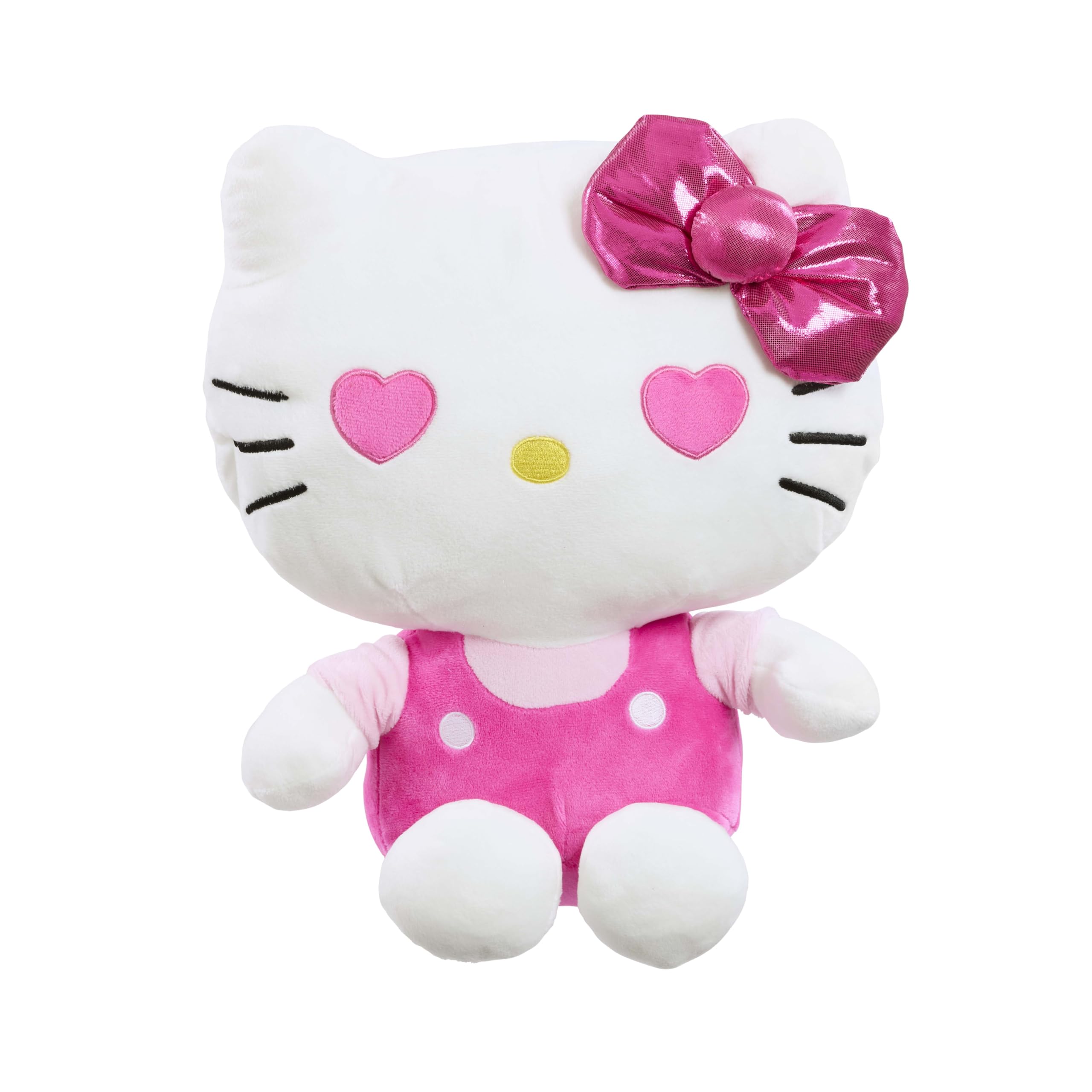 Hello Kitty My Bestie Forever Plush, 16cm Pink Soft Toy, Cute Mini Hello Kitty Character in Pink Outfit