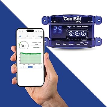 CoolBot Pro 34oF Walk-in Cooler Controller for Air Conditioners (Wi-Fi Enabled)