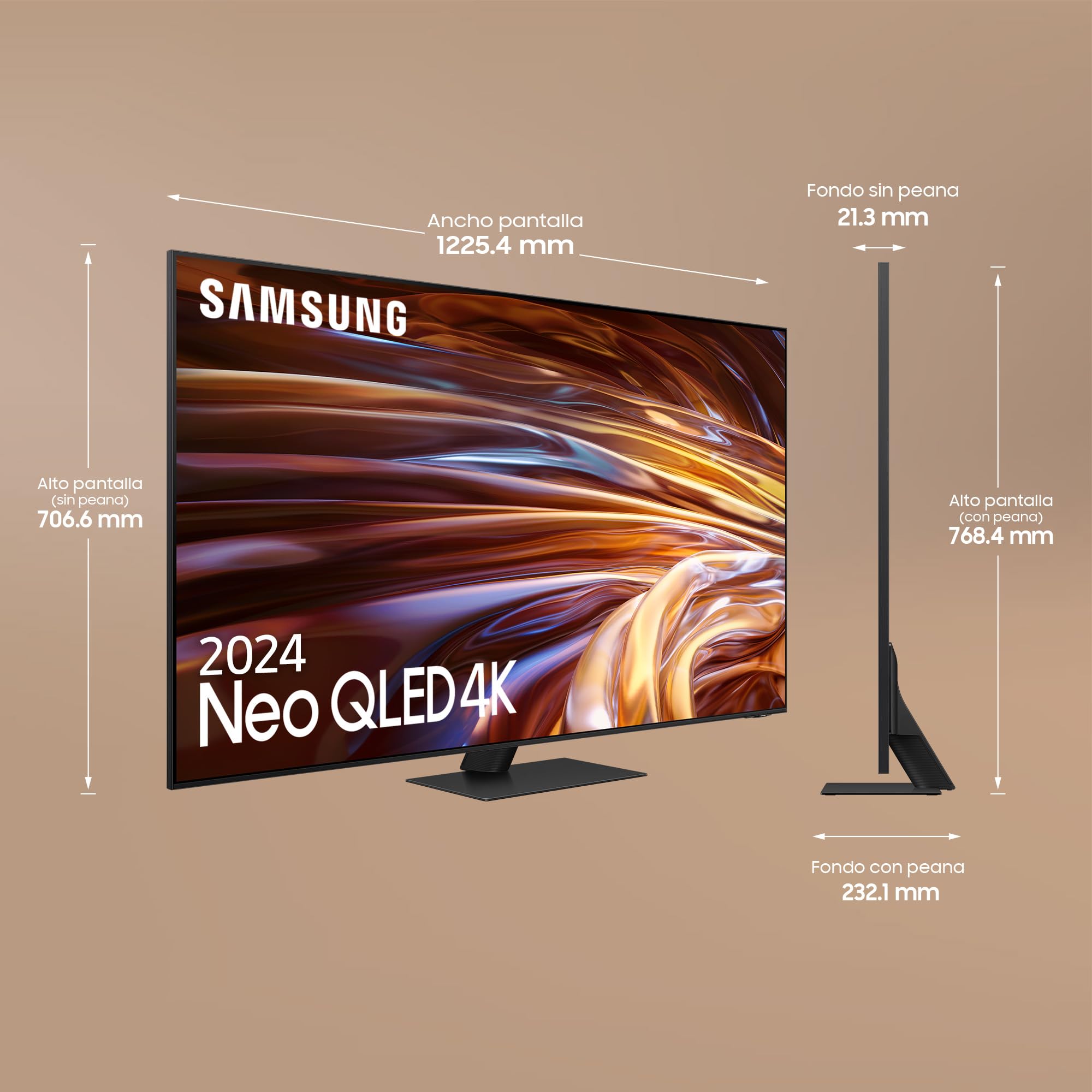 Samsung Téléviseur TQ55QN95D 55" (55 Pouces) Neo QLED 4K Smart TV 2024