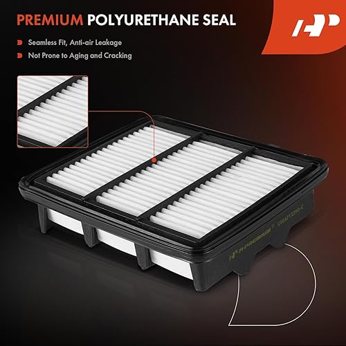 Miniatura 6 de A-Premium Filtro de aire de motor compatible con Honda Accord 2018 2019 2020 2021 2022 2023 - L4 1.5L - Reemplazo # CA12290, 17220-6A0-A00