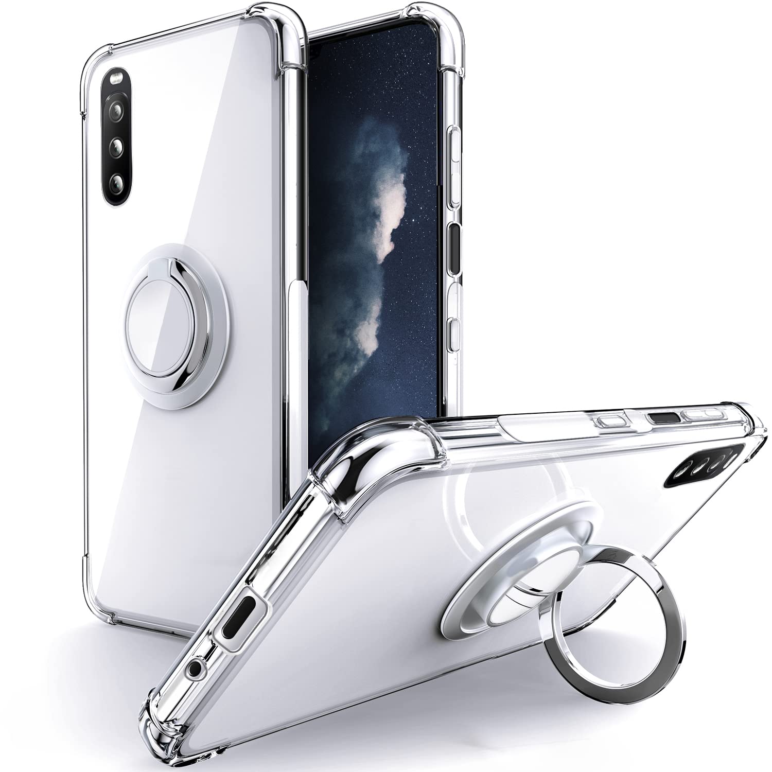 Amazon.co.jp: Rockaway 互換性 Xperia 10 IV用 SO-52C SOG07 ケース