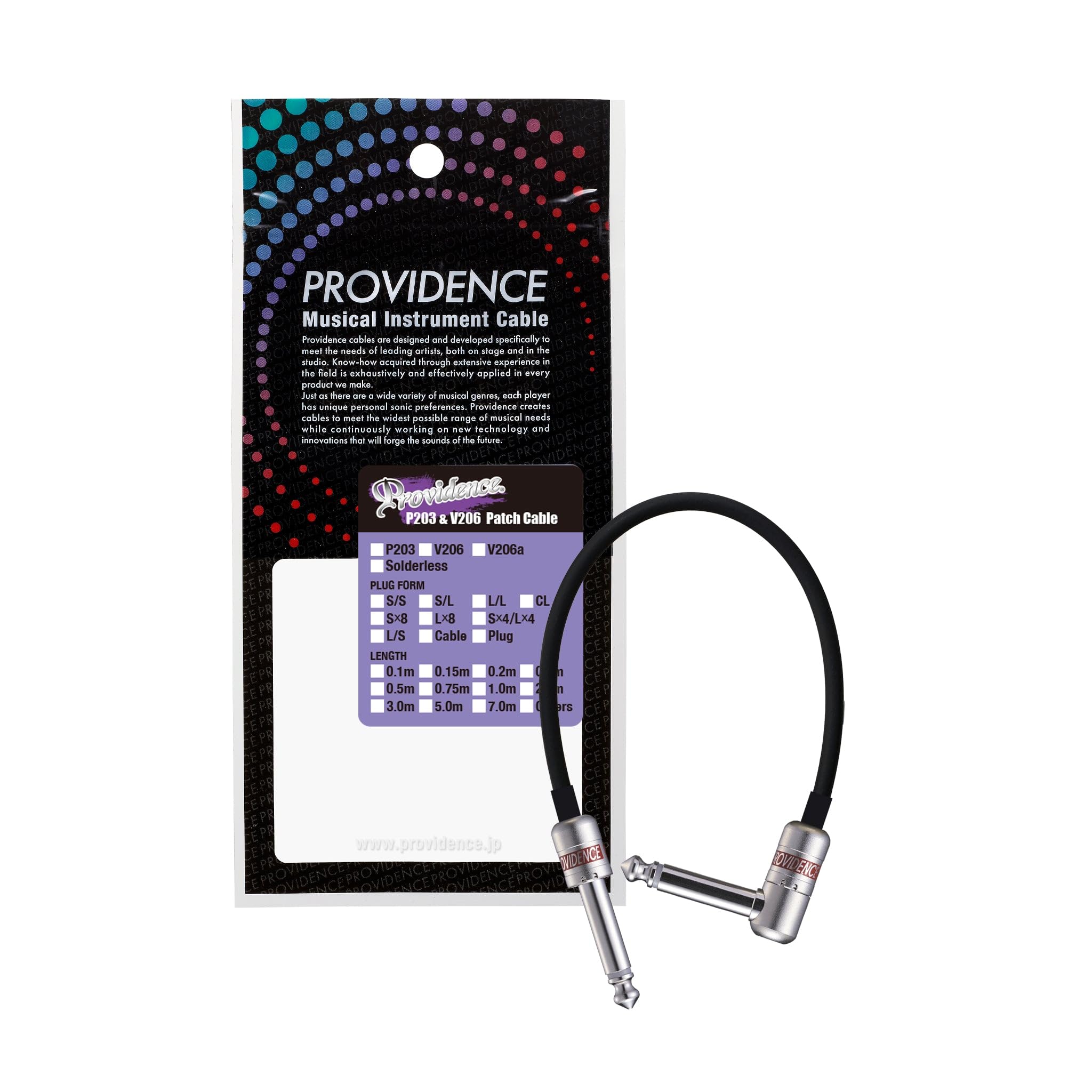 Providence プロビデンス パッチケーブル P203 7本セット+1本 Amazon | Providence プロビデンス パッチケーブル V206 40cm S/L