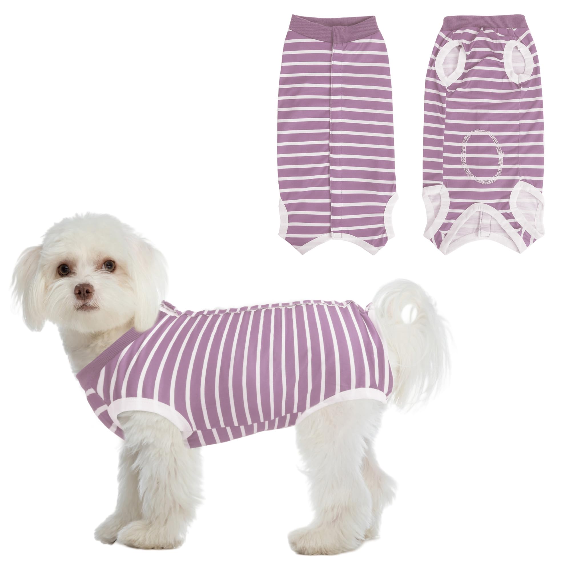 Dog Recovery Suit Post Surgery Bodysuit, Soft Breathable Surgical Pet Suit