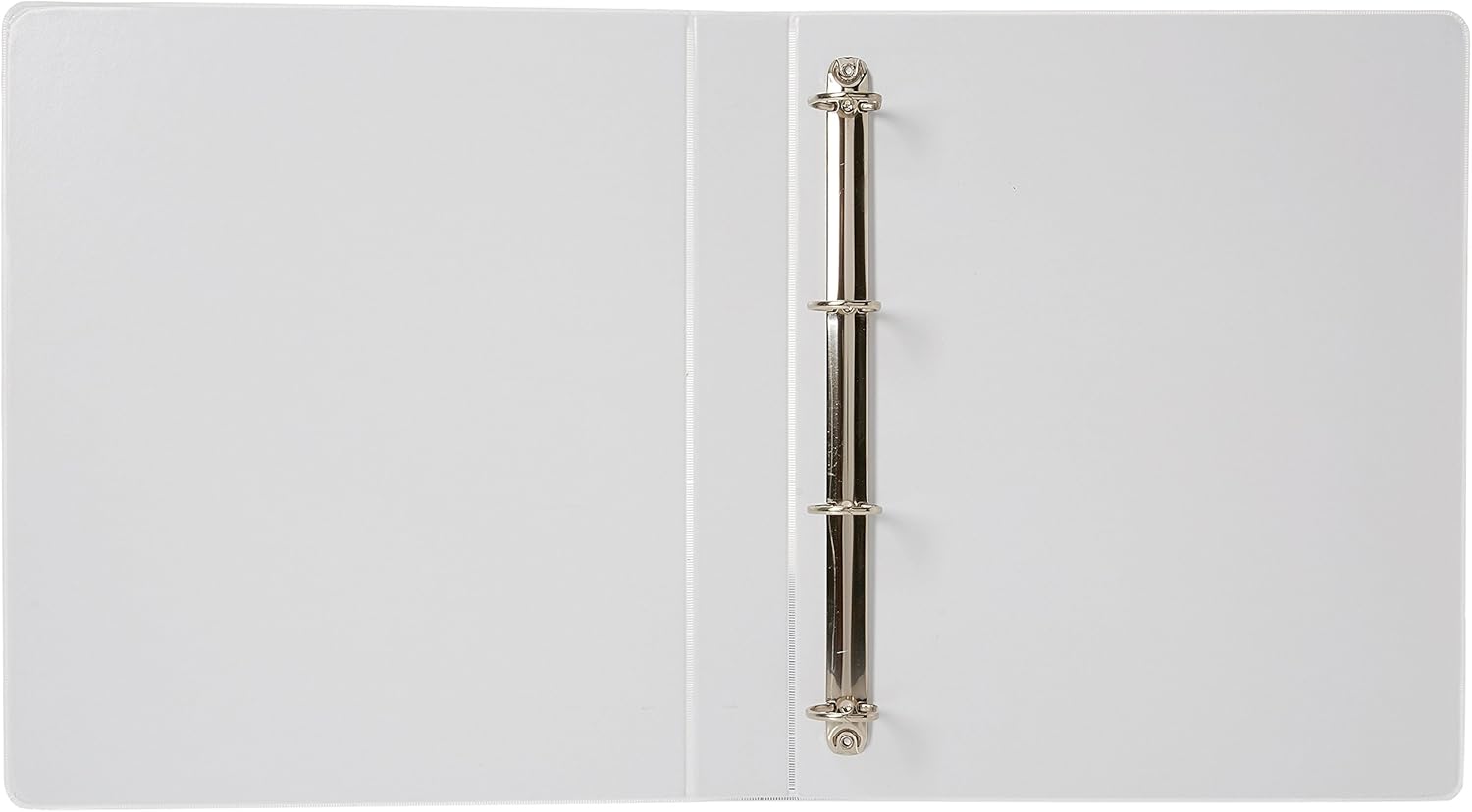 Q-Connect KF01325Q Presentation 4D-Ring Binder 25mm A4 - White (Pack of 6)
