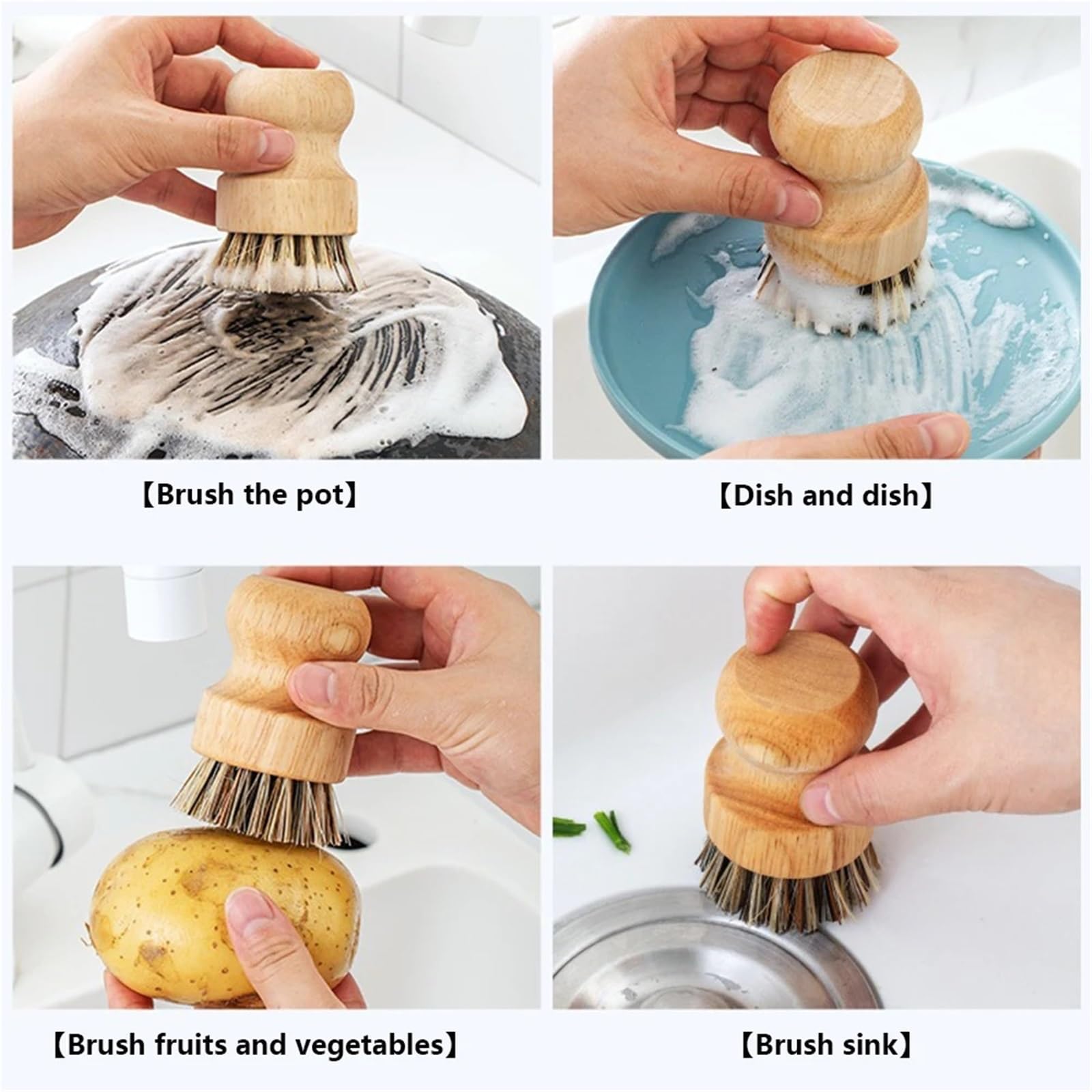 Cepillo fregador de Platos for Limpieza Cocina para Cocina