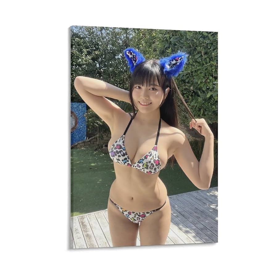 Amazon.co.jp: かわいい壁飾り東雲うみ水着ビキニモデル (9
