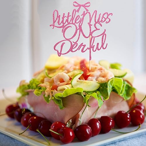 Miniatura 5 de Miss Onederful - Decoración para tartas, Mi primer cumpleaños, feliz primer cumpleaños, Wild One, Some Bunny is One, baby shower, decoración de