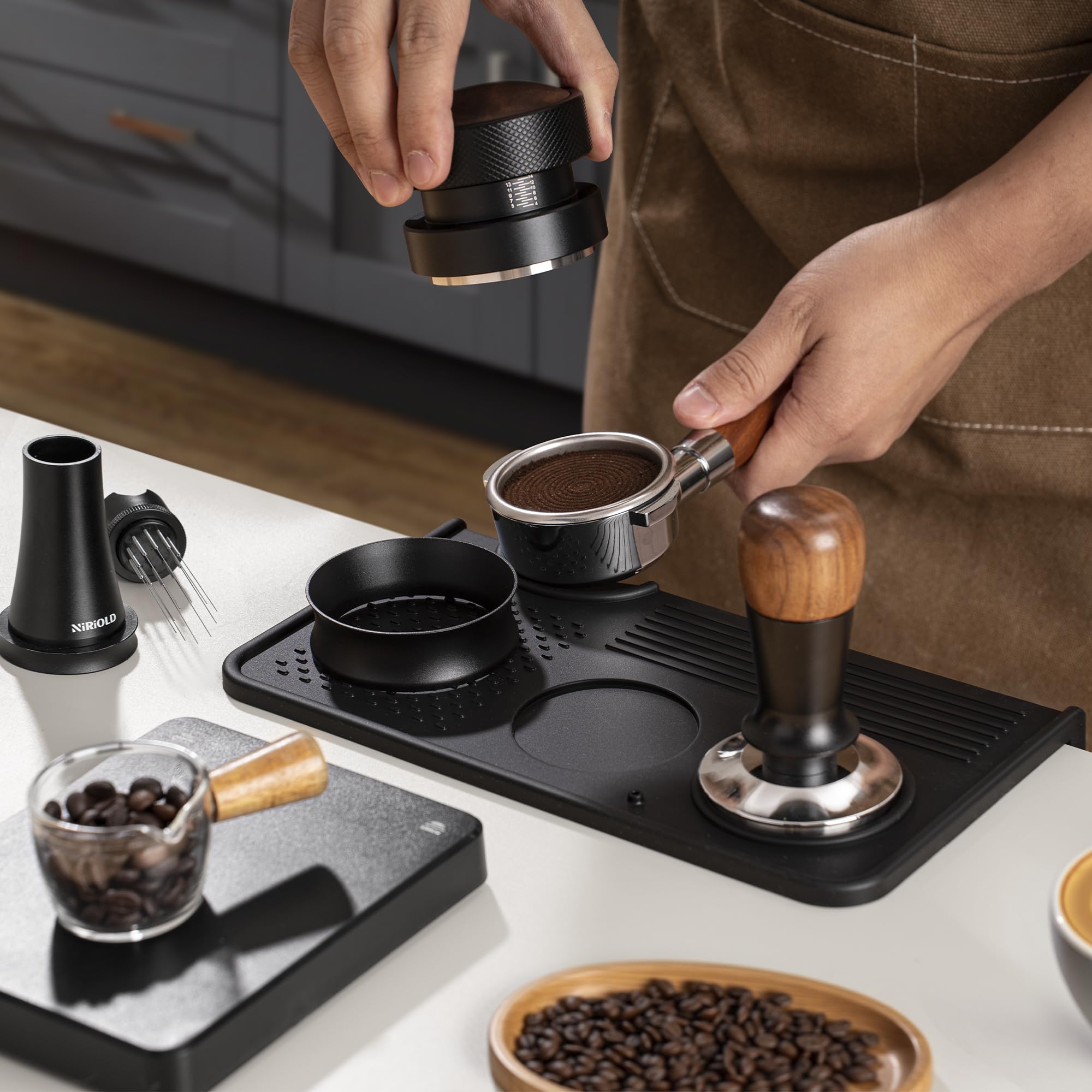 Espresso Tamping Mat - Barista Essentials -2 Espresso Tamping Mat - Barista Essentials -2