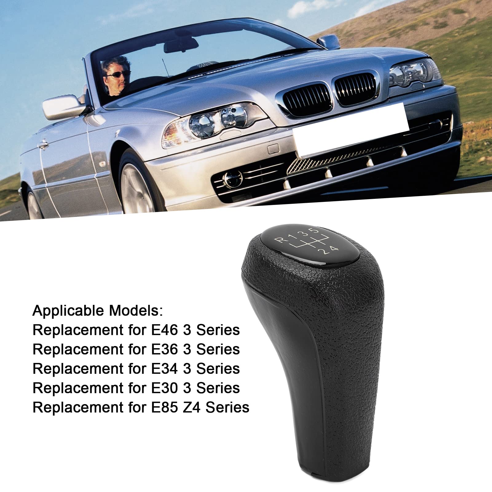 Amazon.co.jp: シフトノブE30/E34/E36/E40/E46シリーズ用 5速レザー