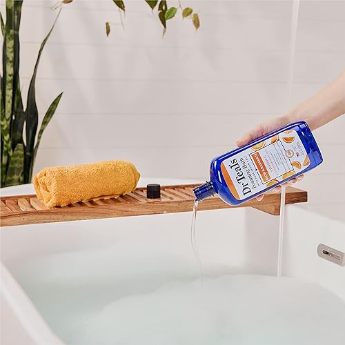 Miniatura 6 de Dr Teal's Remojar sal con sal pura de Epsom, resplandor y resplandor con vitamina C y aceites esenciales cítricos, 3 libras