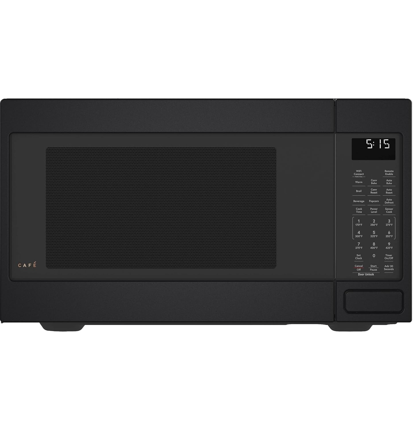 Caf CCWK15C1WDS Countertop Convection Microwave Oven with Child Lock Technology Broil Auto-Cook Roast Defrost Warm Scan-to-Cook WiFi-Connectivity 1000