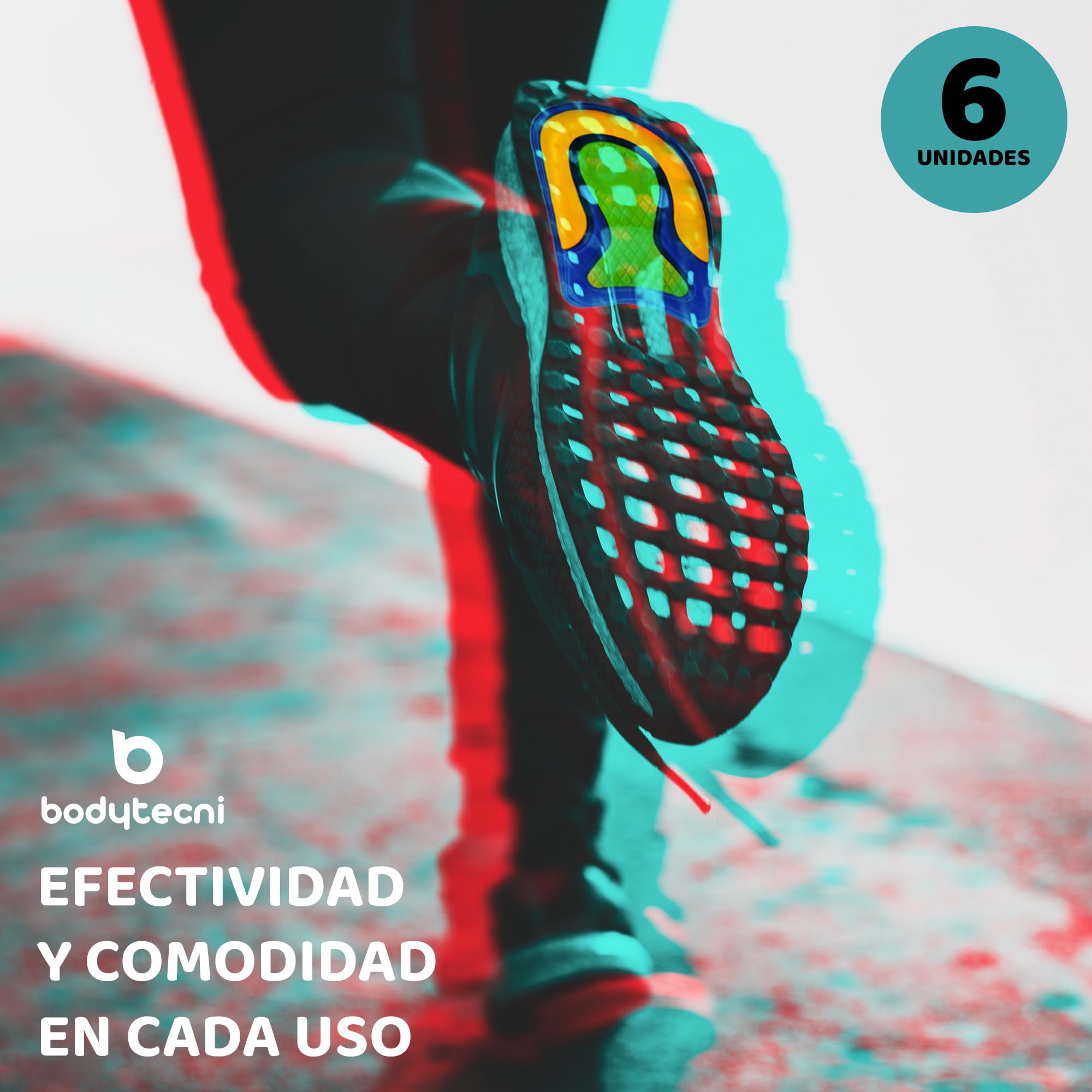 Taloneras - MEGAPACK 3 pares (6 Uds) - Taloneras de Silicona para Fascistis Plantar y Espolon Calcáneo - Plantillas de Silicona para Hombre y Mujer - Pantilla de Talón de gel (Talla 40-47)