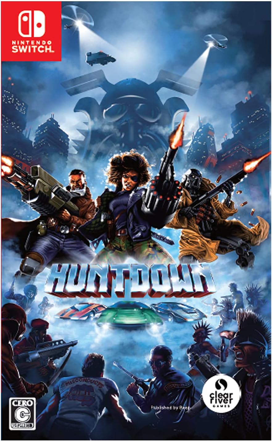 ハントダウン HUNTDOWN 数量限定特典:3種ピンバッチセット 付