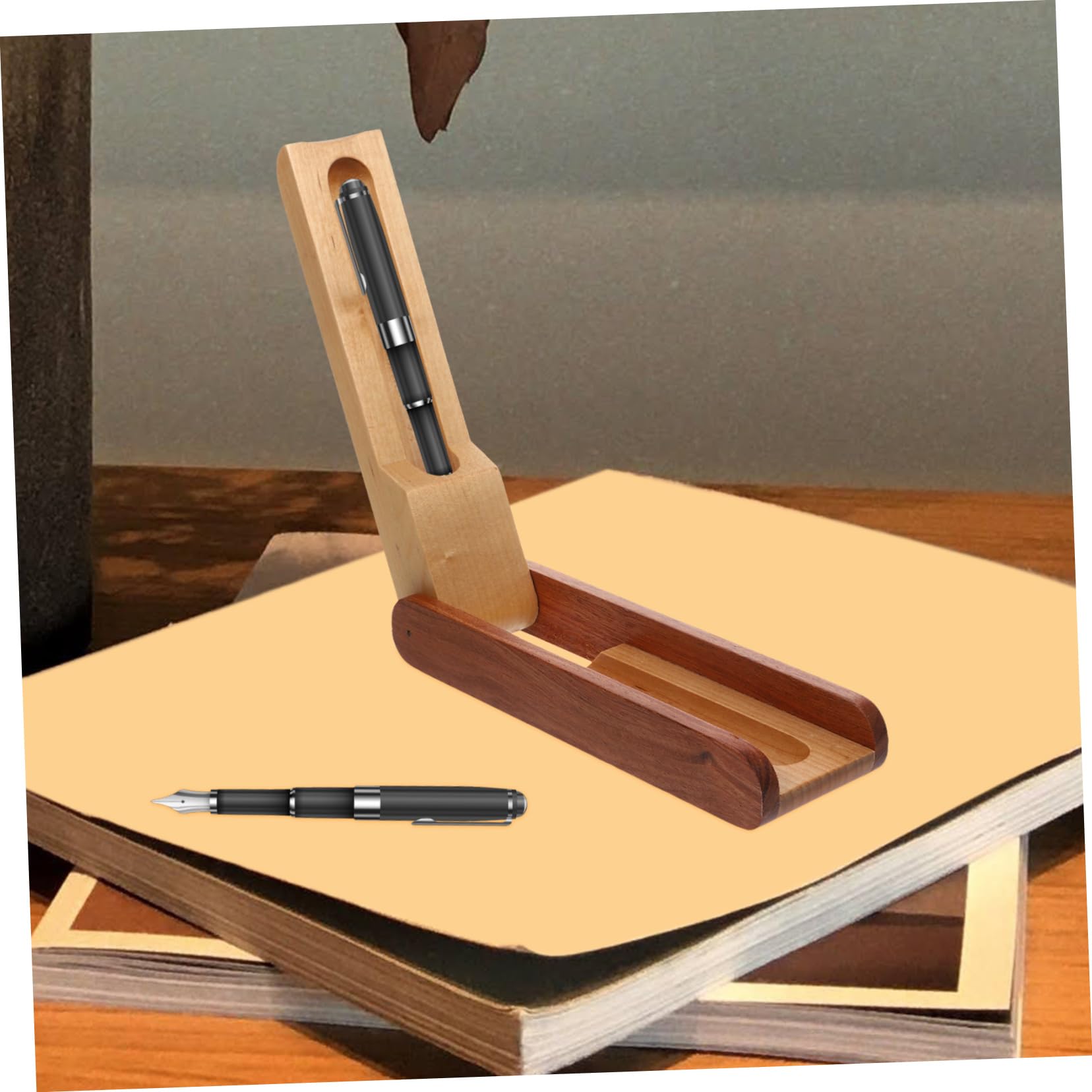 NUOBESTY 4pezzi Pennino Vintage Portapenne e Resistente Per Scrittori e Studenti Design Per e Casa