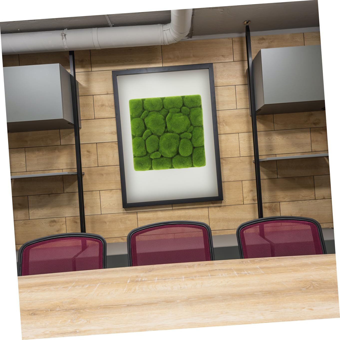Toyvian 3 Pezzi Pannello di Muschio Artificiale Finto 30X30 CM per Decorazione Murale Fai da Te, Pannello di Piante Finte per Arredamento Casa e Ufficio, Simulazione di Muschio Naturale