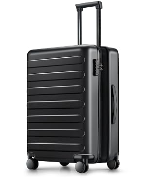 NINETYGO Carry On Luggage 22x14x9 Airline Approved 20 Inch Luggage with Smooth Spinner Wheels Expandable Hard Shell PC