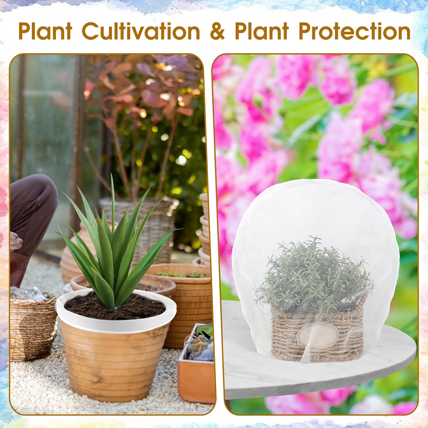30 Pieces Paint Strainer Bags 1 Gallon White Fine Mesh Filter Bag with Elastic Drawstring Disposable Bag Bucket Strainer Bags for Paint Gardening