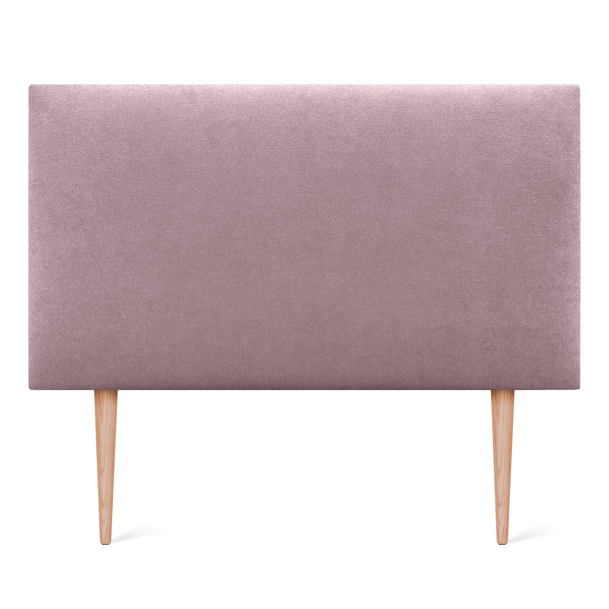 Testiera Letto DHOME Imbottita In Similpelle Argento Con Gambe 95 Cm - Tessuto AQUALINE Antimacchia