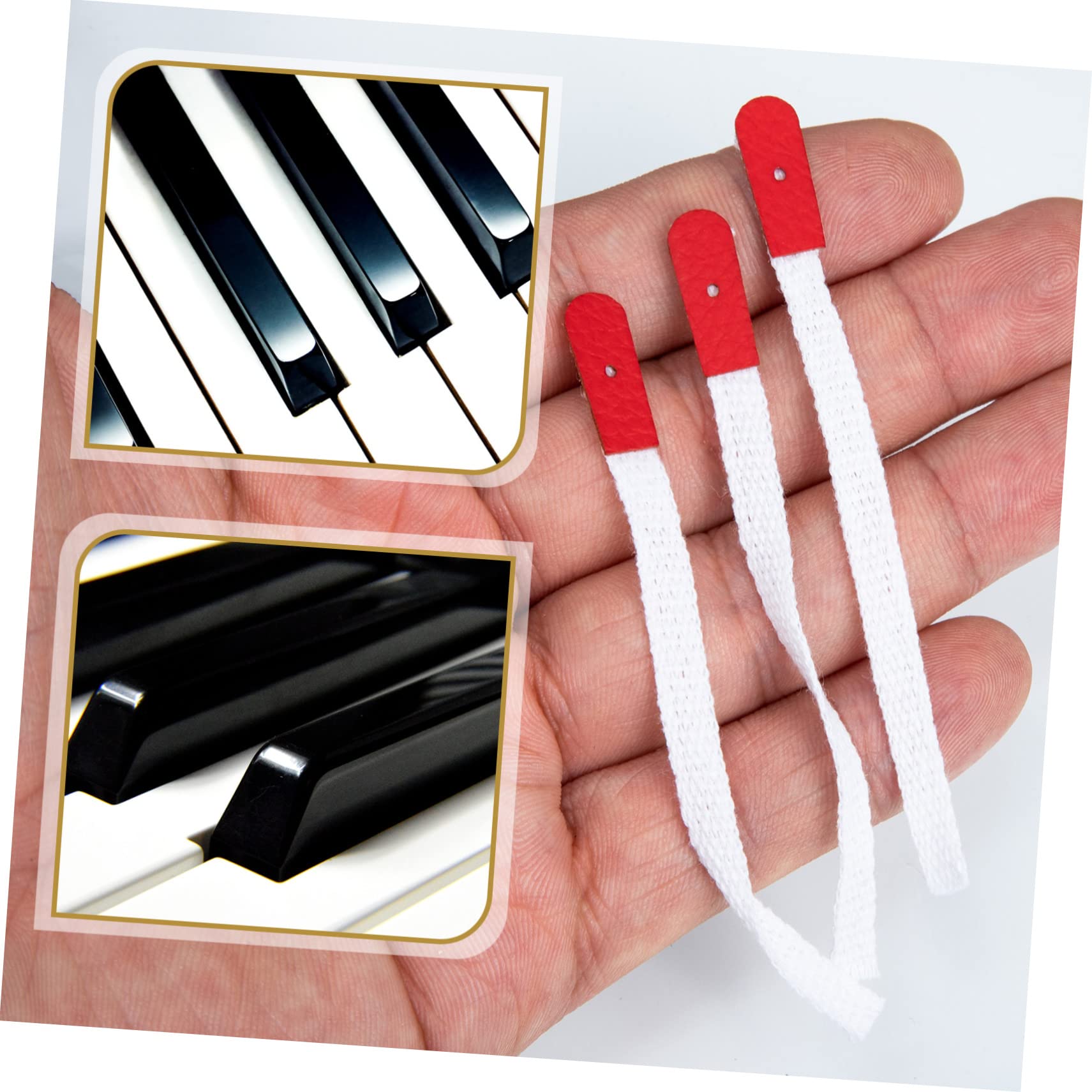 VICASKY 250piezas Cuerda De Afinación para Piano De Herramienta De Reparación De Instrumentos Accesorios para Afinación De Pianos y Clásicos