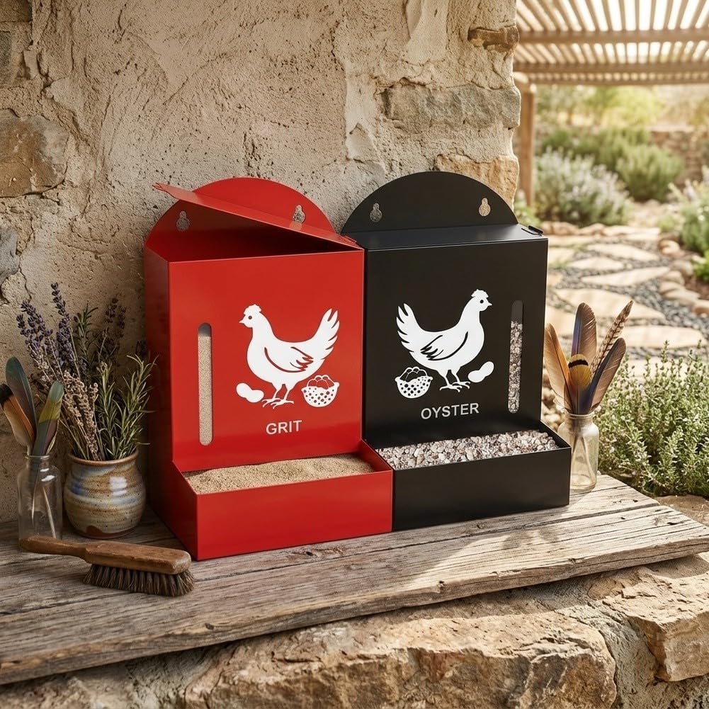 Comedero Gravedad Metal 5.9in Creativo Mascotas Comedero Gravedad(Red (1 pc))