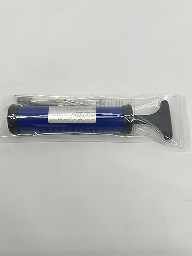 Miniatura 11 de DDUO Bomba de bola portátil, kit de inflador de bomba de aire con aguja, boquilla, manguera de extensión para baloncesto, fútbol, voleibol, rugby,