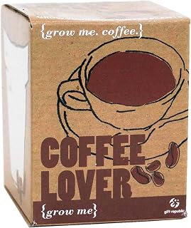 Gift Republic Coffee Lover Grow Me Kit Grow Your Own Coffee Plant Garden...