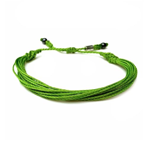 Miniatura 6 de Awareness Bracelet in Custom Colors for Men Women Kids - Multistrand String Ribbon Customized Aware Cause Jewelry