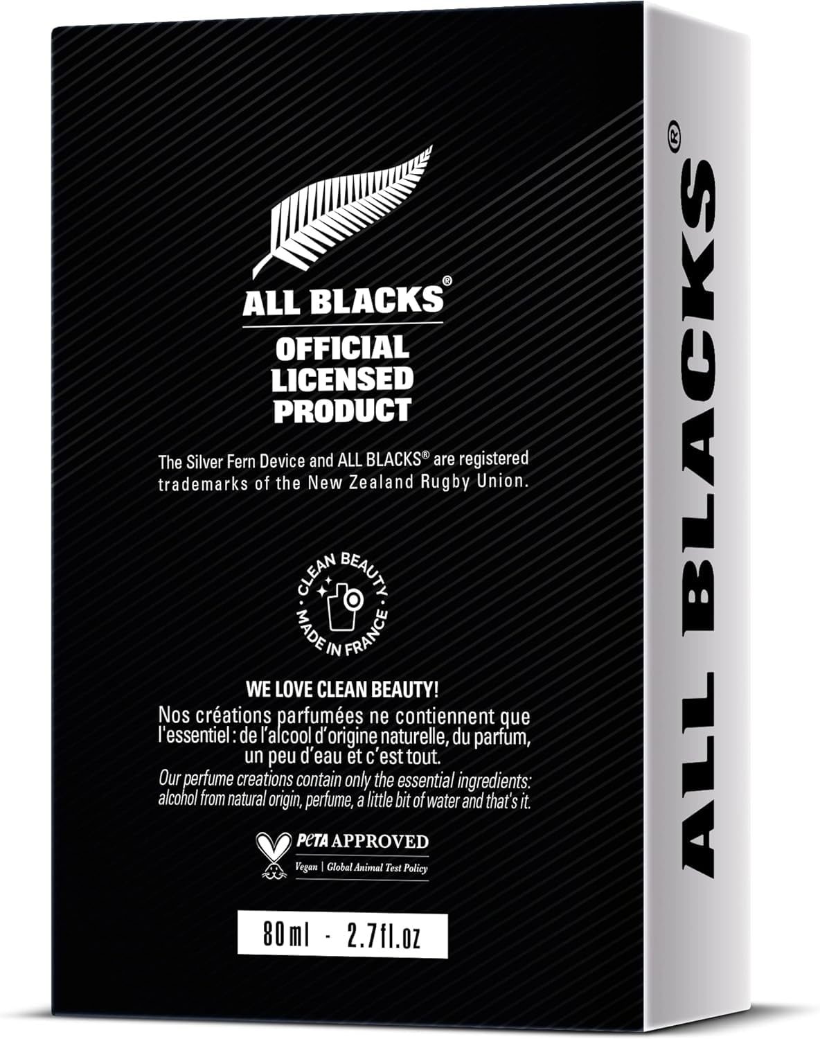 ALL BLACKS - Spirit Eau De Toilette Homme Vapo 80Ml - Lot De 2 - Vendu Par Lot