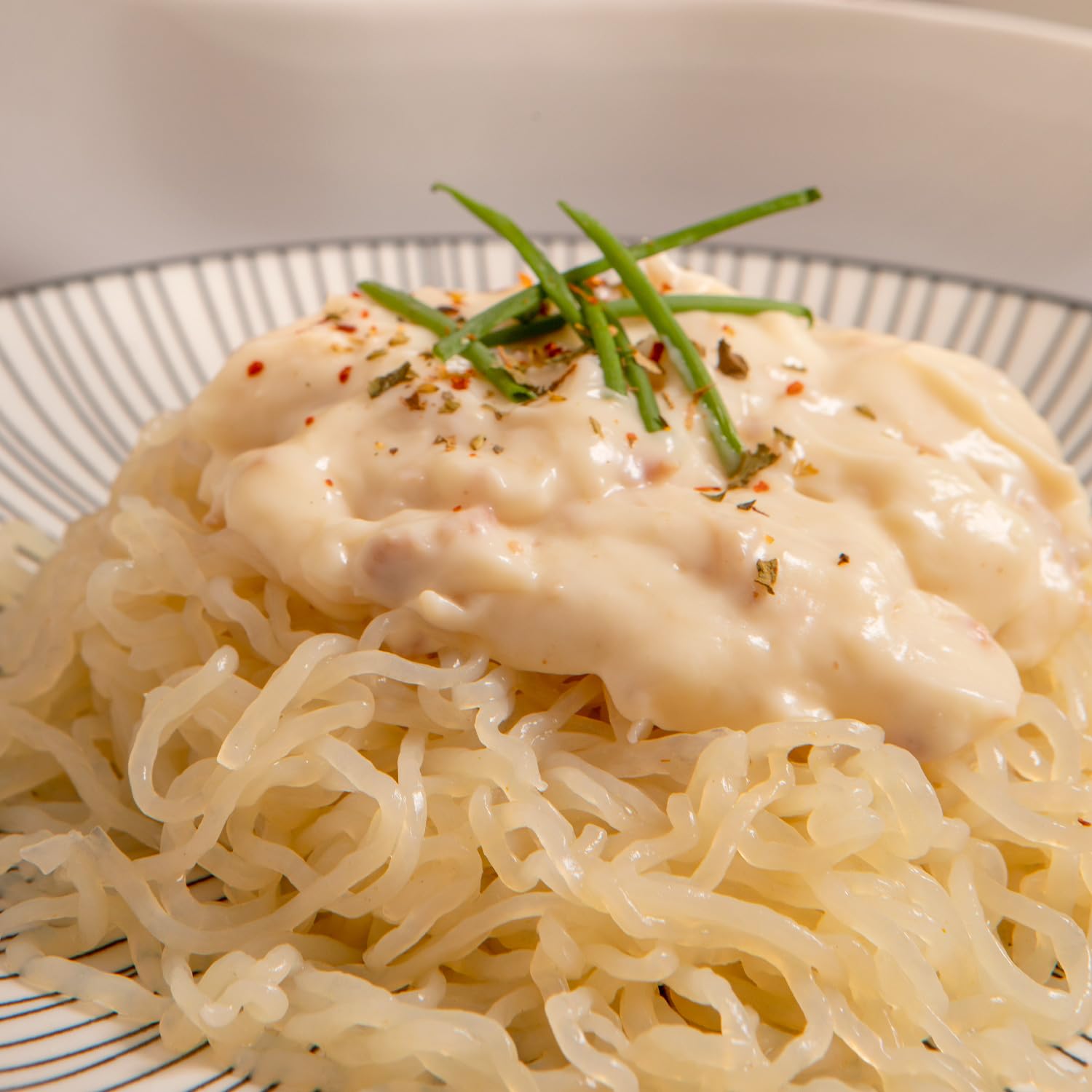 (x6) Pasta Konjac FITstyle | Konjac | Sin calorías | Saciante | Escurrir, aliñar y listo (6 x Spaghetti) — view 3